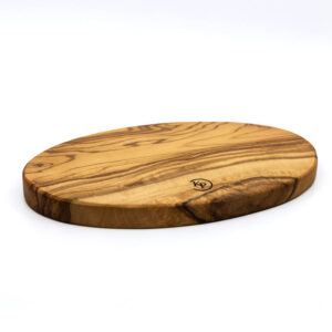 Planche ovale en bois d’olivier