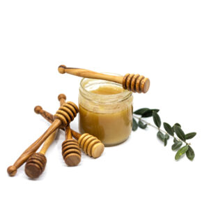 Cuillère à miel en bois d’olivier