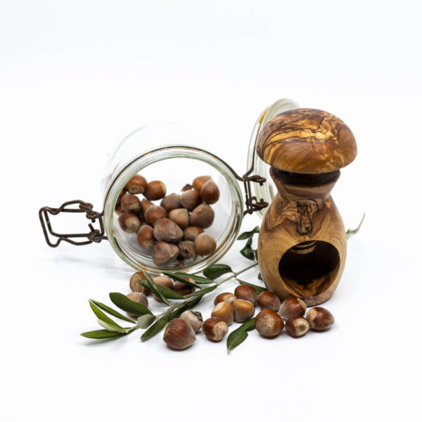 Casse-noix à vis en bois d’olivier