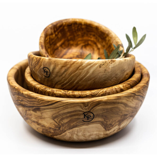 bols en bois d'olivier